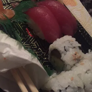 Tuna & Salmon Sushi Dinner