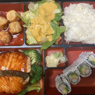 Salmon Teriyaki Dinner Bento Box