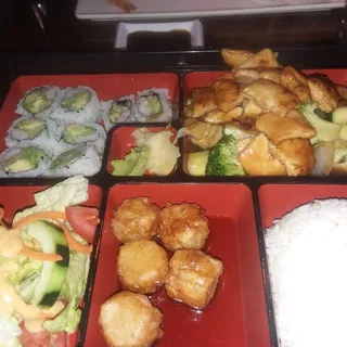 Chicken Hibachi Dinner Bento Box