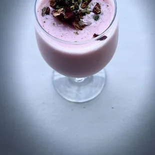 Rose lassi