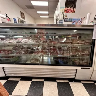 Fresh and everyday cut meat and chicken display