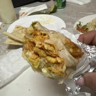 The chicken Shawarma was so good. Great customer service..
