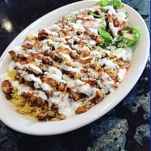 Chicken Over Rice $11.99