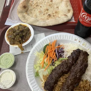 Kobideh platter
