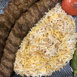 Beef Kobideh Kabob