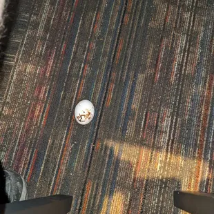 a ball on the floor