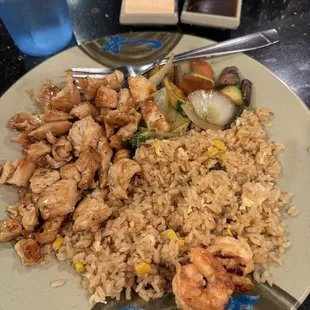 Chicken Hibachi dinner