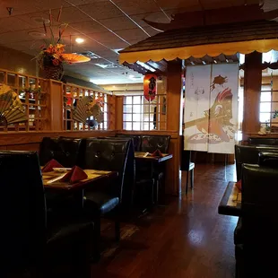 sushi dining area