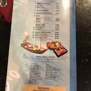 Full Menu