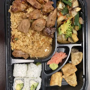 Steak bento box