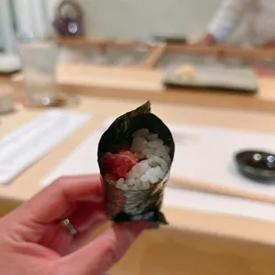 Negi toro Temaki.