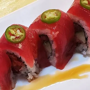 Tuna Serrano Roll