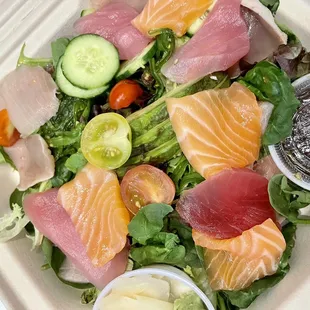 Sashimi Salad