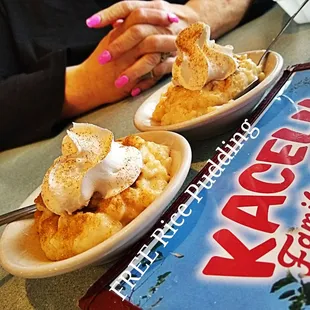 Free Rice Pudding for the Win