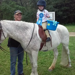 Sacramento Horsemans Association Walk Trot Leadline April 2015 Trainer: Karen Young  Rider: Payton Mare: Kaceys Prom Queen