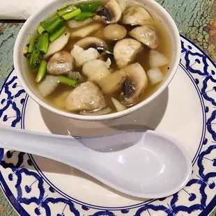 small tom yum soup
