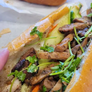Lemongrass Chicken Sandwich