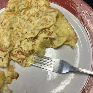 More grease than pancake