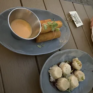 Shrimp Shumai &amp; Veggie Roll