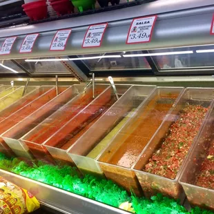 Impressive Salsa counter