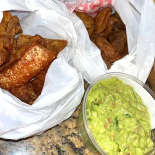 Guacamole is super fresh