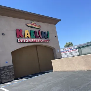 Outside sign