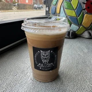 Iced Dirty Chai Latte