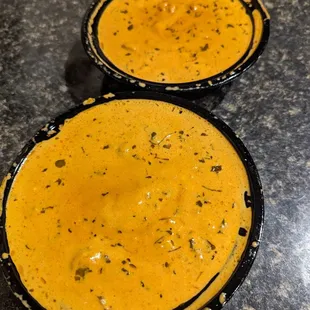 Chicken Tikka masala and butter chicken