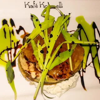 Fried Green Tomato Napoleon