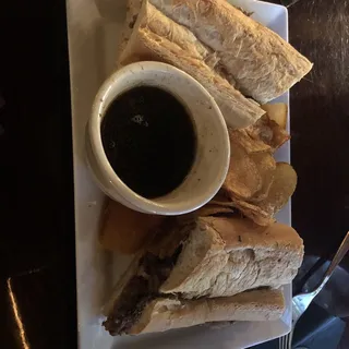 Shaved Prime Rib Dip