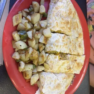 Breakfast quesadilla