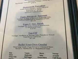 Oak Valley Golf Club Restaurant