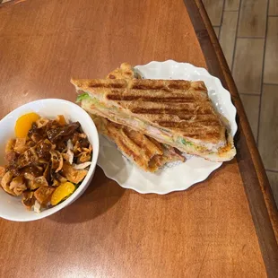 Ultimate Chinese Chicken Salad Southwest Turkey Club Panini