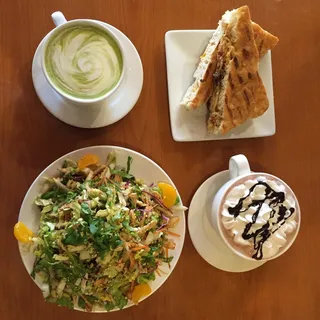 Hot Matcha Green Tea Latte