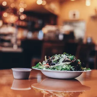 Candied Walnut Mixed Greens