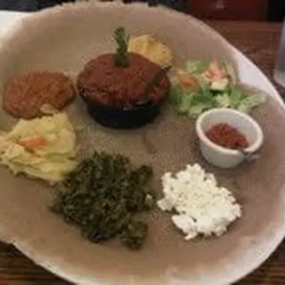 Ethiopian Vegetarian Combination