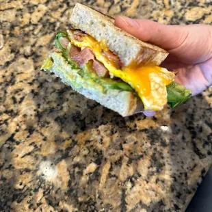 BLT Breakfast Sandwich