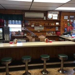 interior, sushi and sashimi