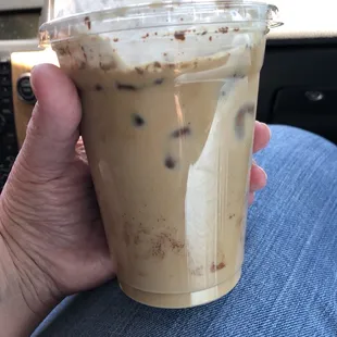 My first time here! Iced Cuban!