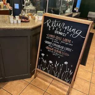Special drinks 01/24