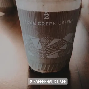 Medium Irish cream cold brew