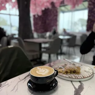 Spanish latte &amp; Nutella crepe