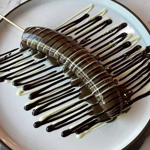 Banana on a stick
