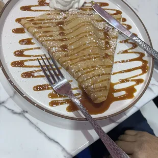 Dulce De Leche Crepe