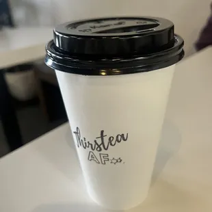 Salted caramel latte