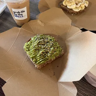 Almond Butter and Banana Toast