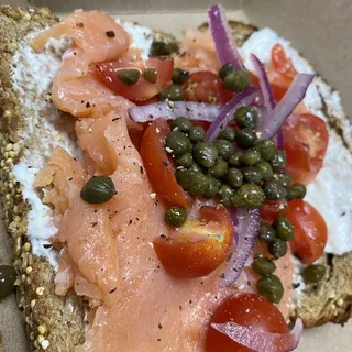 Smoked Salmon Toast