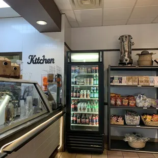 the inside of a coffee shop