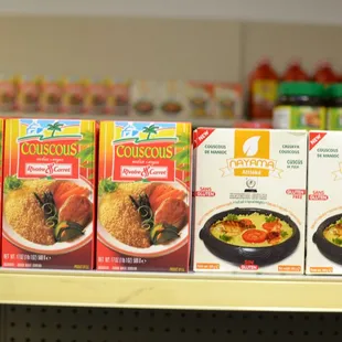 a display in a grocery store