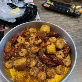 peeled shrimp half lb